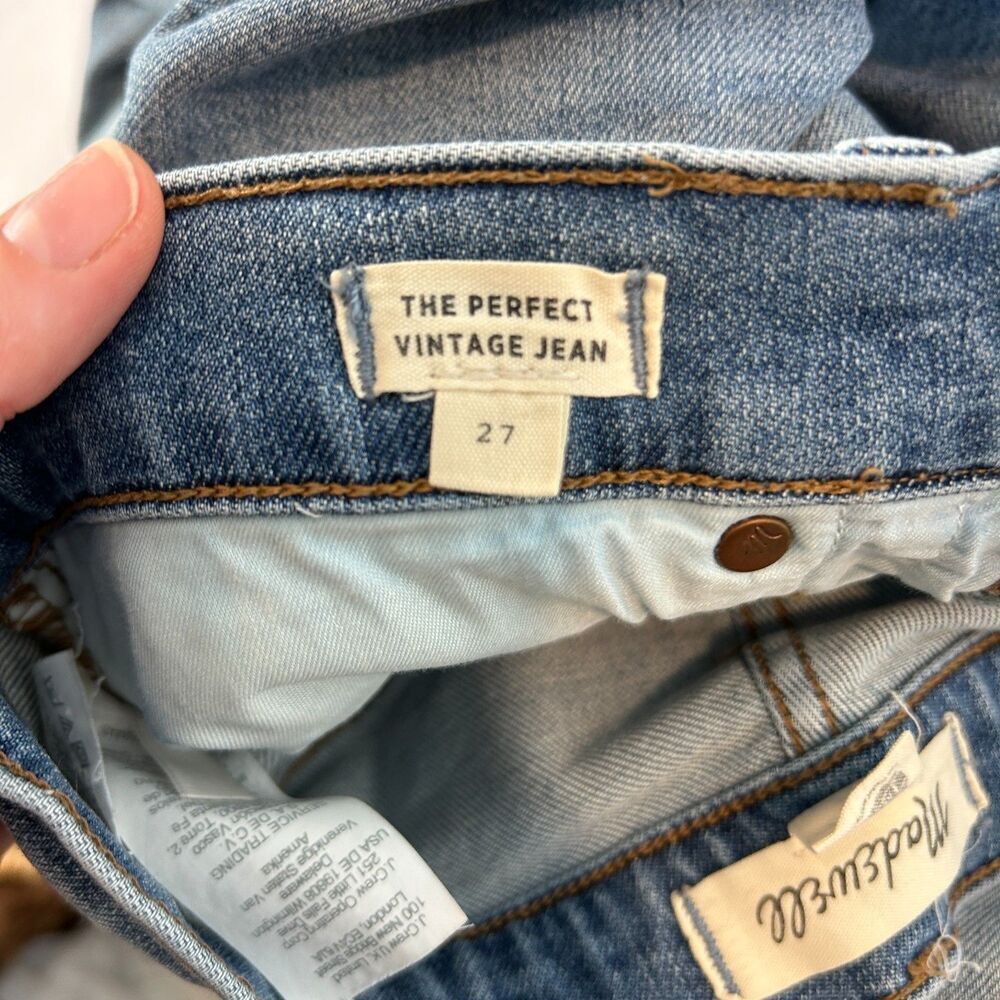 The Perfect Vintage Jeans in Englewood Wash Women's size 27 - Picture 8 of 9